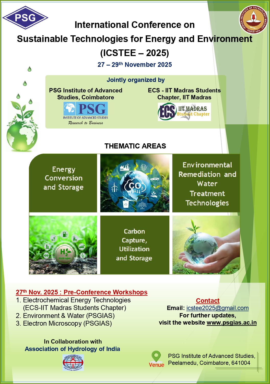 International Conference on Sustainable Technologies for Energy and Environment